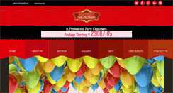 Desktop Screenshot of partycot.com